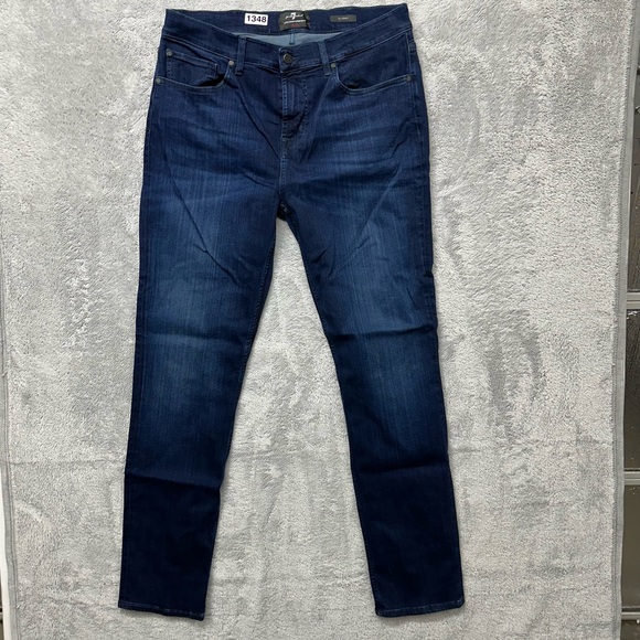 7 For All Mankind Other - 7 For All Mankind Luxe Performance Plus Slimmy Jeans Size 36 Slim Straight